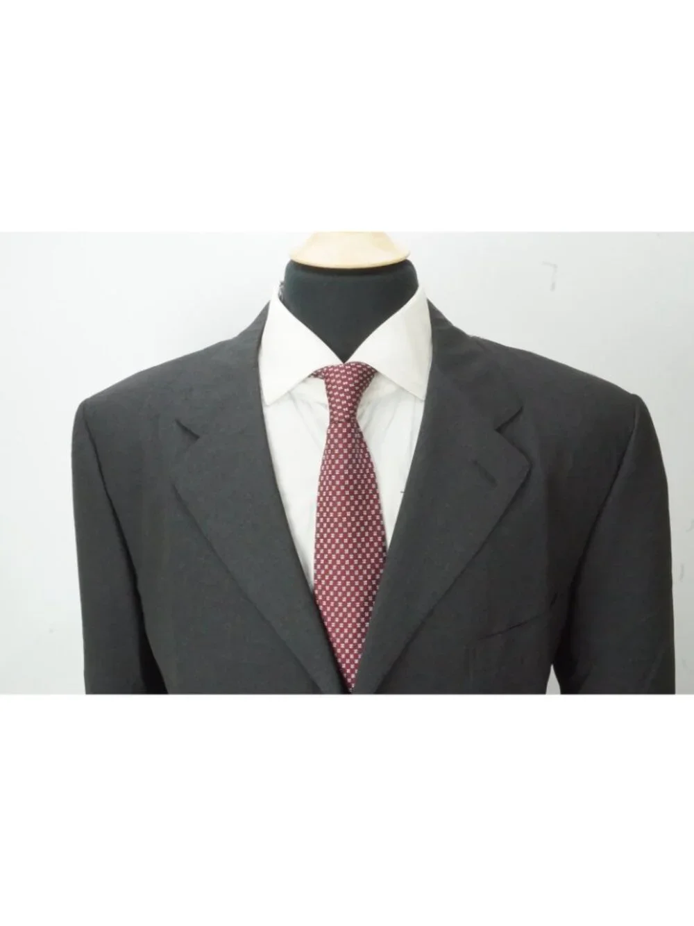 Isaia Patrizio Solid Gray 100% Wool 2 Pc Suit Jacket Pants Sz 44R US 54 EU NEW